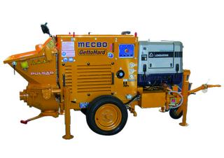 Betonske pumpe Stacionarne betonske pumpe Mecbo Getto P2.800