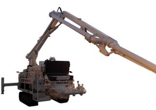 Betonske pumpe Stacionarne betonske pumpe Mecbo RoboTrack 18 P4.65