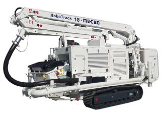 Betonske pumpe Stacionarne betonske pumpe Mecbo RoboTrack 18 P4.65