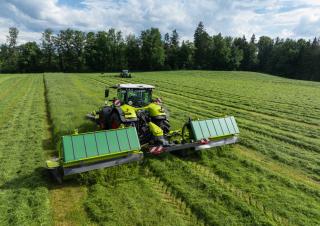 Stražnje montirane kosilice - disk s kondicionerom Claas Disco 9300 C Auto Swather 