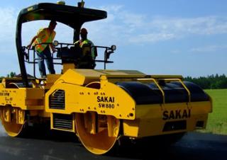 Valjci Tandem vibracijski valjci Sakai SW880