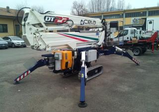 Teleksopska podizna platforma Teleskopska podizna platforma na kotačima CELA DT22 Spyder