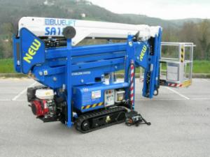 Teleksopska podizna platforma Teleskopska podizna platforma na kotačima Bluelift - Rothlehner R 180 CR