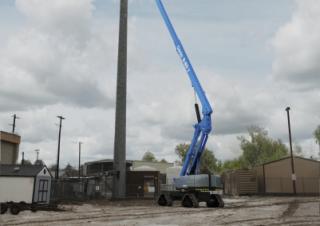 Teleksopska podizna platforma Teleskopska podizna platforma na kotačima Genie S-80 J TraX