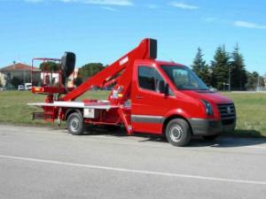 Teleksopska podizna platforma Teleskopske dizalice sa granom montirane na kamion GSR E148T Compact E4