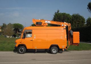 Teleksopska podizna platforma Teleskopske dizalice sa granom montirane na kamion GSR E170TJV Compact 