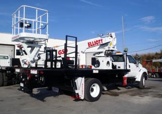 Teleksopska podizna platforma Teleskopske dizalice sa granom montirane na kamion Elliott Equipment G50F HiReach