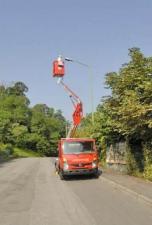 Teleksopska podizna platforma Teleskopske dizalice sa granom montirane na kamion Multitel MX 130