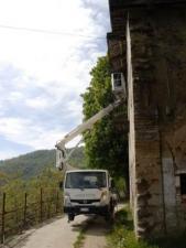 Teleksopska podizna platforma Teleskopske dizalice sa granom montirane na kamion Multitel MX 225