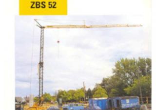 Toranjski kranovi - Grana kolica - Okretanje na dnu Zeppelin ZBS 52