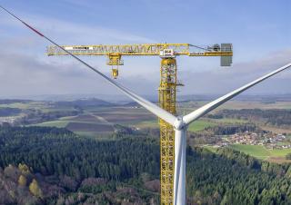 Toranjski kranovi - Grana kolica - Okretna na vrhu Liebherr 1000 EC-B 125 Litronic