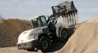 Utovarivači na kotačima Terex TL 210