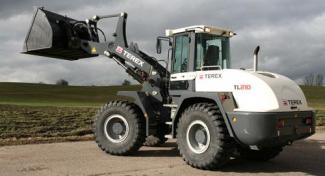 Utovarivači na kotačima Terex TL 210