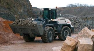 Utovarivači na kotačima Terex TL 310