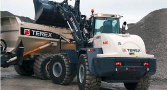 Utovarivači na kotačima Terex TL 310