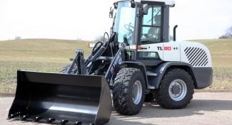Utovarivači na kotačima Terex TL 80