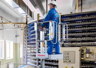 Teleksopska podizna platforma Vertikalna podizna platforma s jednim jarbolom Faraone Elevah 5 Inox 