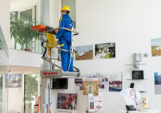 Teleksopska podizna platforma Vertikalna podizna platforma s jednim jarbolom Faraone Elevah 61