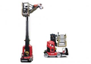 Teleksopska podizna platforma Vertikalna podizna platforma s jednim jarbolom Manitou 90 V´Air