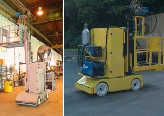Teleksopska podizna platforma Vertikalna podizna platforma s jednim jarbolom Lift-A-Loft AMV40-20 SPL