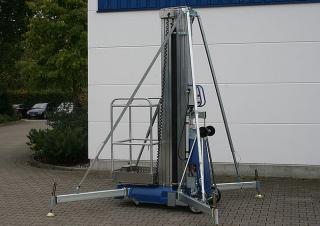 Teleksopska podizna platforma Vertikalna podizna platforma s jednim jarbolom ALP-Lift PH 1400