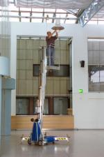 Teleksopska podizna platforma Vertikalna podizna platforma s jednim jarbolom ALP-Lift PHC 1000 S CinemaLift