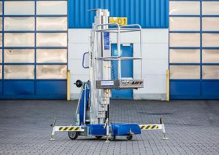 Teleksopska podizna platforma Vertikalna podizna platforma s jednim jarbolom ALP-Lift PHC 650