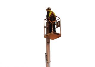 Teleksopska podizna platforma Vertikalna podizna platforma s jednim jarbolom Haulotte QuickUp 7