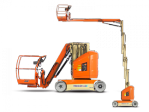 Teleksopska podizna platforma Vertikalna podizna platforma s jednim jarbolom JLG-Toucan Toucan 12E Plus