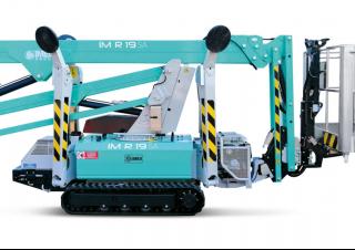 Zglobna podizna platforma Zglobna podizna platforma na gusjenicama Imer IM R 19 SA Evo Lithium
