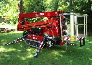 Zglobna podizna platforma Zglobna podizna platforma na gusjenicama Hinowa Lightlift 18.80 Performance IIIS