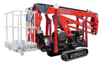 Zglobna podizna platforma Zglobna podizna platforma na gusjenicama Basket Spider 18.9 0E-Pro