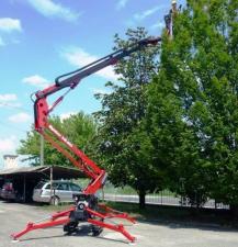 Zglobna podizna platforma Zglobna podizna platforma na gusjenicama Basket Spider 18.9 0E-Pro