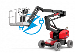 Zglobna podizna platforma Zglobna podizna platforma na kotačima Manitou 160 ATJ E