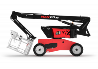 Zglobna podizna platforma Zglobna podizna platforma na kotačima Manitou ManGo 33