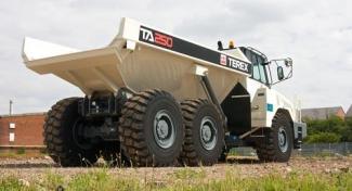 Zglobni kiperi Terex TA 250