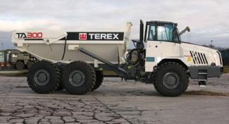 Zglobni kiperi Terex TA 300