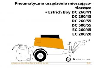 Zračni transporteri Brinkmann Estrich Boy DC 260/41