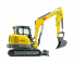 Bageri gusjeničari Wacker Neuson ET65
