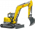 Bageri gusjeničari Wacker Neuson EZ80