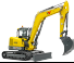 Bageri gusjeničari Wacker Neuson EZ80
