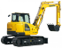 Bageri gusjeničari Komatsu PC118MR-8