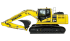 Bageri gusjeničari Komatsu PC210-10
