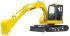 Bageri gusjeničari Komatsu PC78US-8