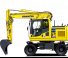 Bageri na kotačima Komatsu PW160-10