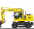 Bageri na kotačima Komatsu PW180-10