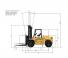 Caterpillar DP115 Dimenzije i veličina