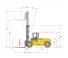 Hyster H 18.00 XM - 12 Dimenzije i veličina