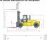 Hyster H25XM 12 Dimenzije i veličina