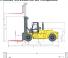 Hyster H28XM 12 Dimenzije i veličina